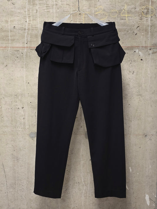 Yohji Yamamoto POUR HOMME SS01 Wool Gabardine Cargo Pants