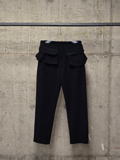 Yohji Yamamoto POUR HOMME SS01 Wool Gabardine Cargo Pants