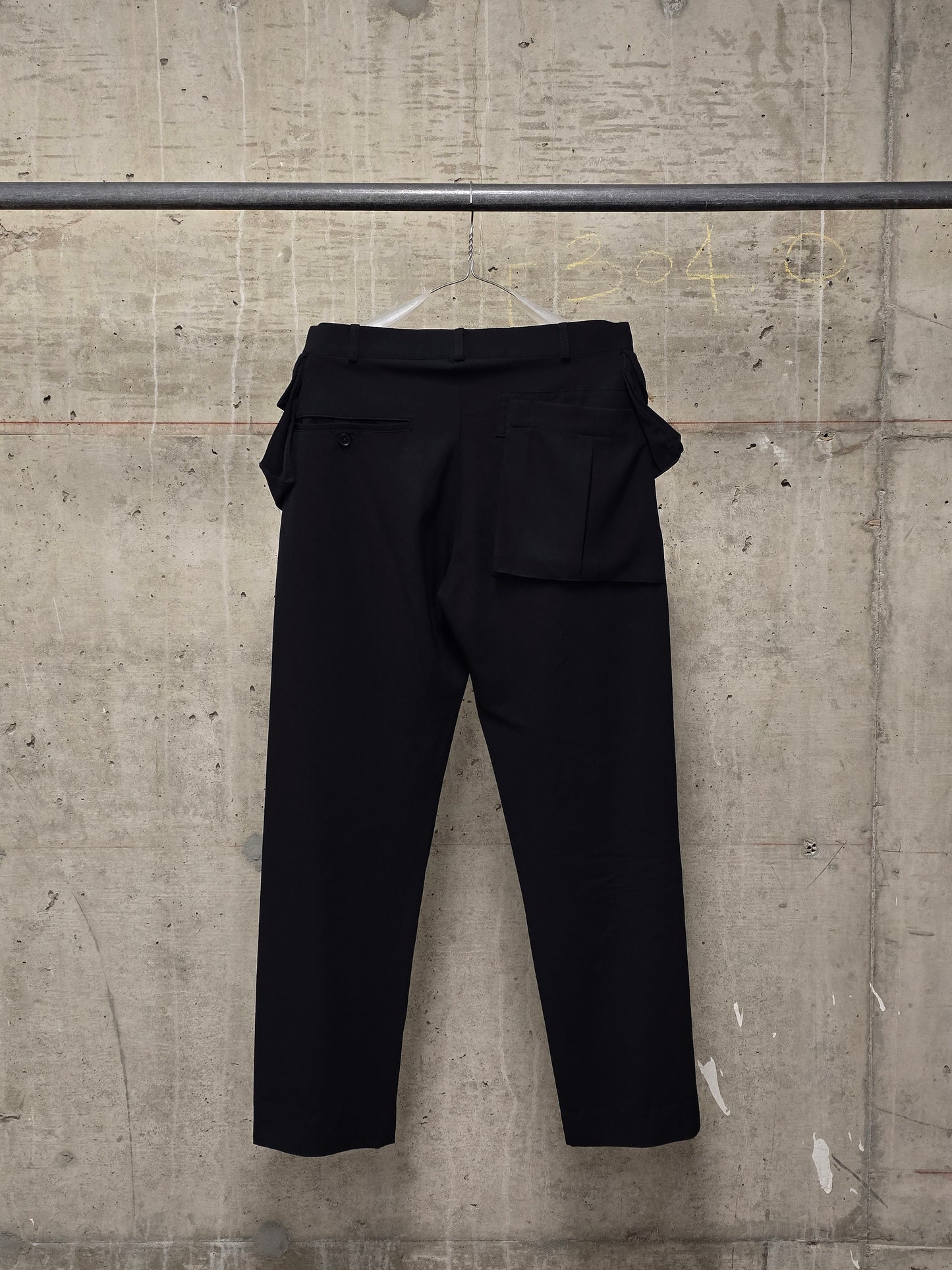 Yohji Yamamoto POUR HOMME SS01 Wool Gabardine Cargo Pants