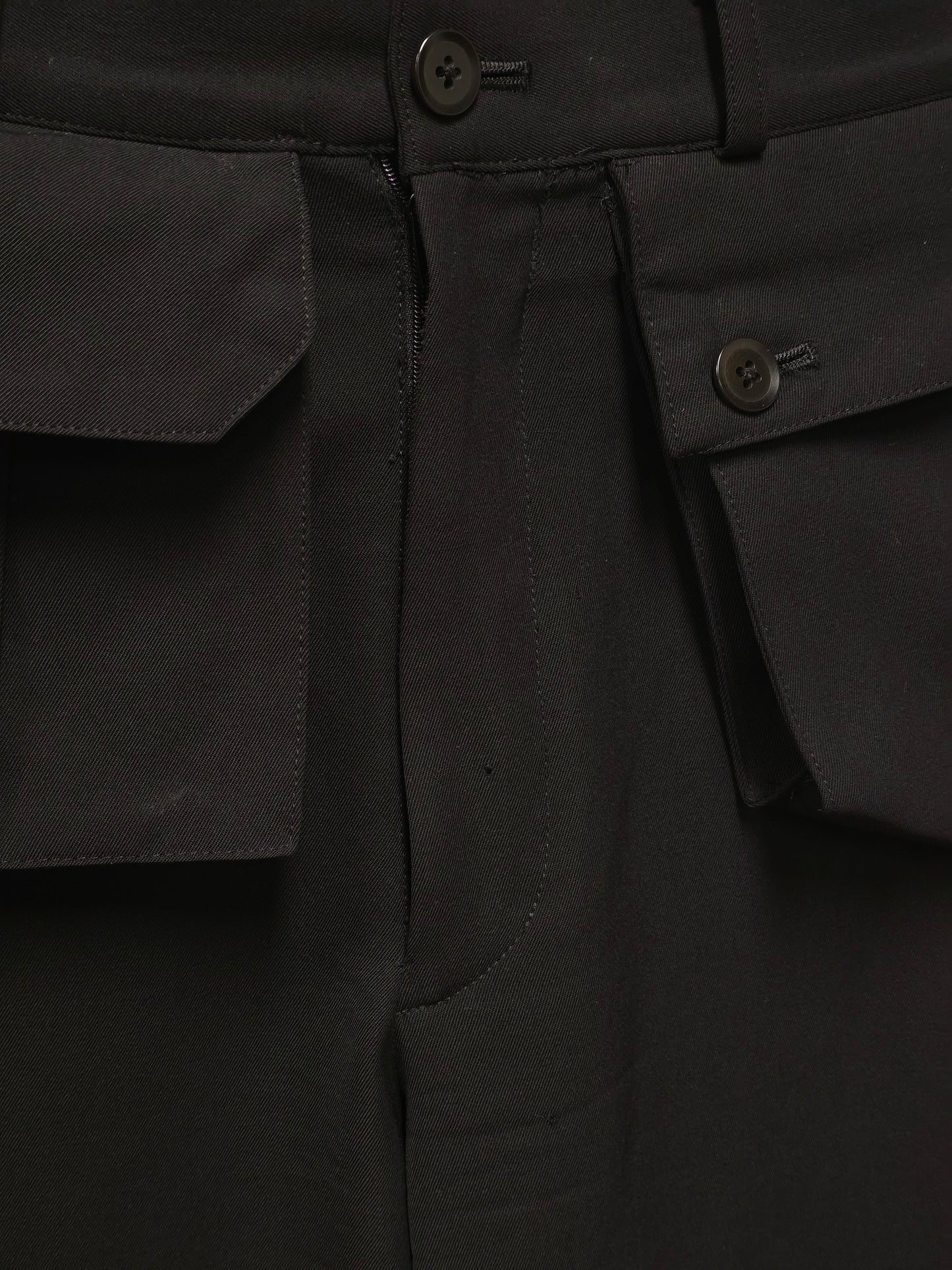 Yohji Yamamoto POUR HOMME SS01 Wool Gabardine Cargo Pants
