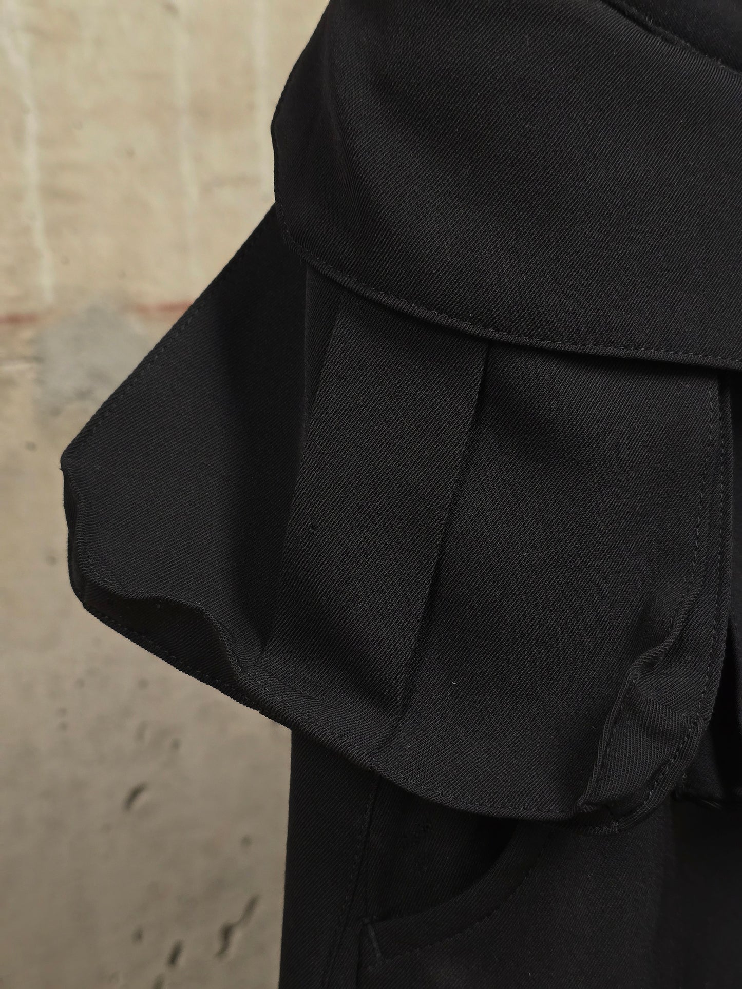 Yohji Yamamoto POUR HOMME SS01 Wool Gabardine Cargo Pants