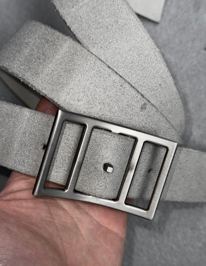 DEEPTI Collection °022-°023 ‘LA-122’ Reflective Reversible Trigger Bovine Leather Belt