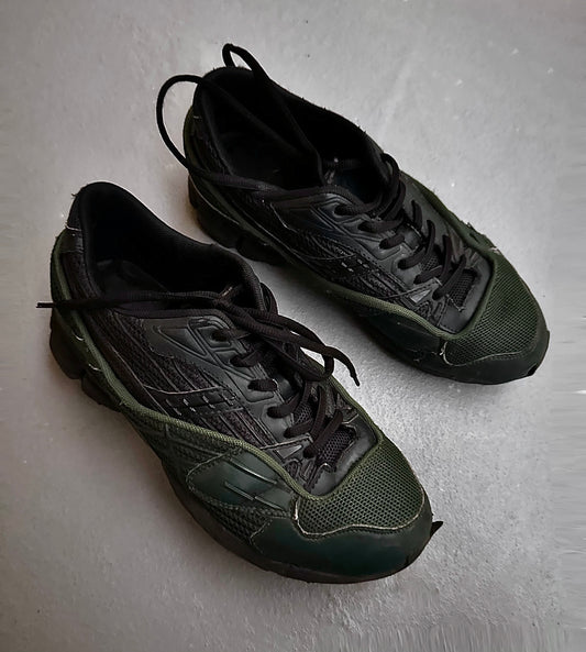 RAF SIMONS AW12 Trail Green/Midnight Navy Sneakers