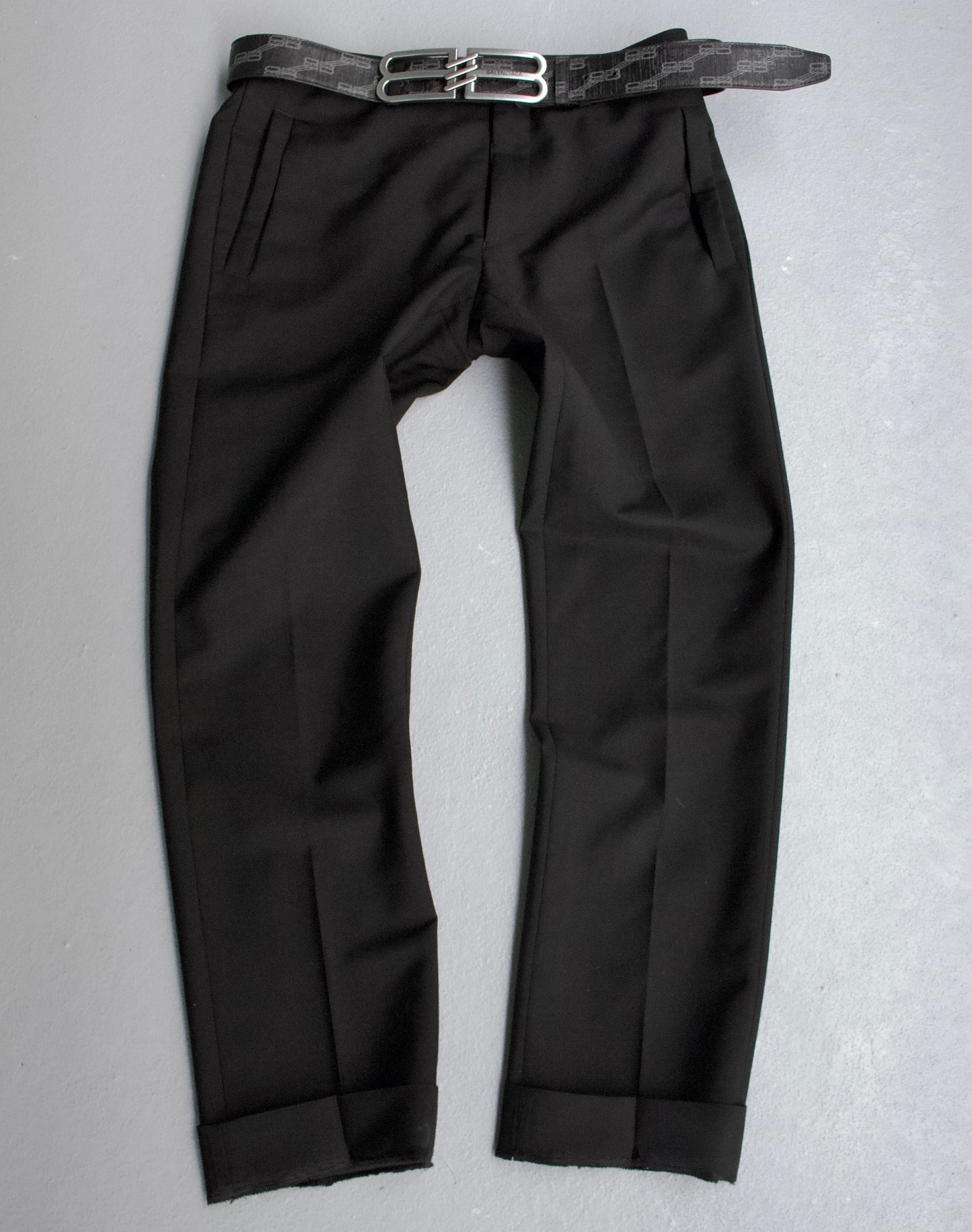 GIVENCHY AW14 Mohair-blend Wool Dress Trousers