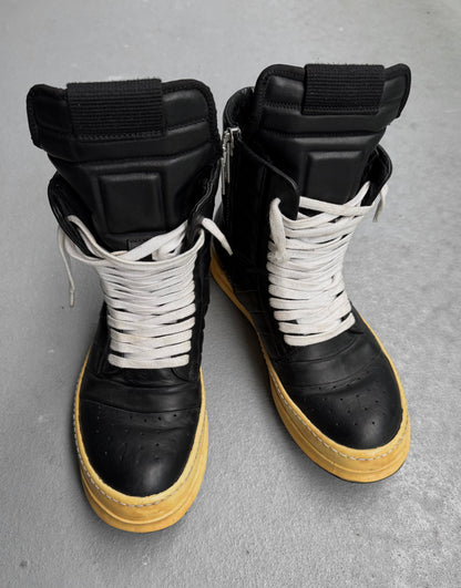 Rick Owens AW09 “CRUST” Dunk Leather Sneakers