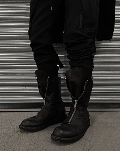 Rick Owens AW11 “LIMO” Mohawk Basket Creeper Boots