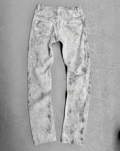 DIOR HOMME SS06 by Hedi Slimane ‘Dirty Snow’ Slim Bootcut Denim
