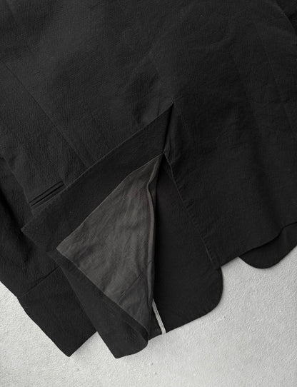 DEEPTI Collection °016-017 'J-042 RIP-99' Smoking Jacket detail | DRIEW GARMENTS