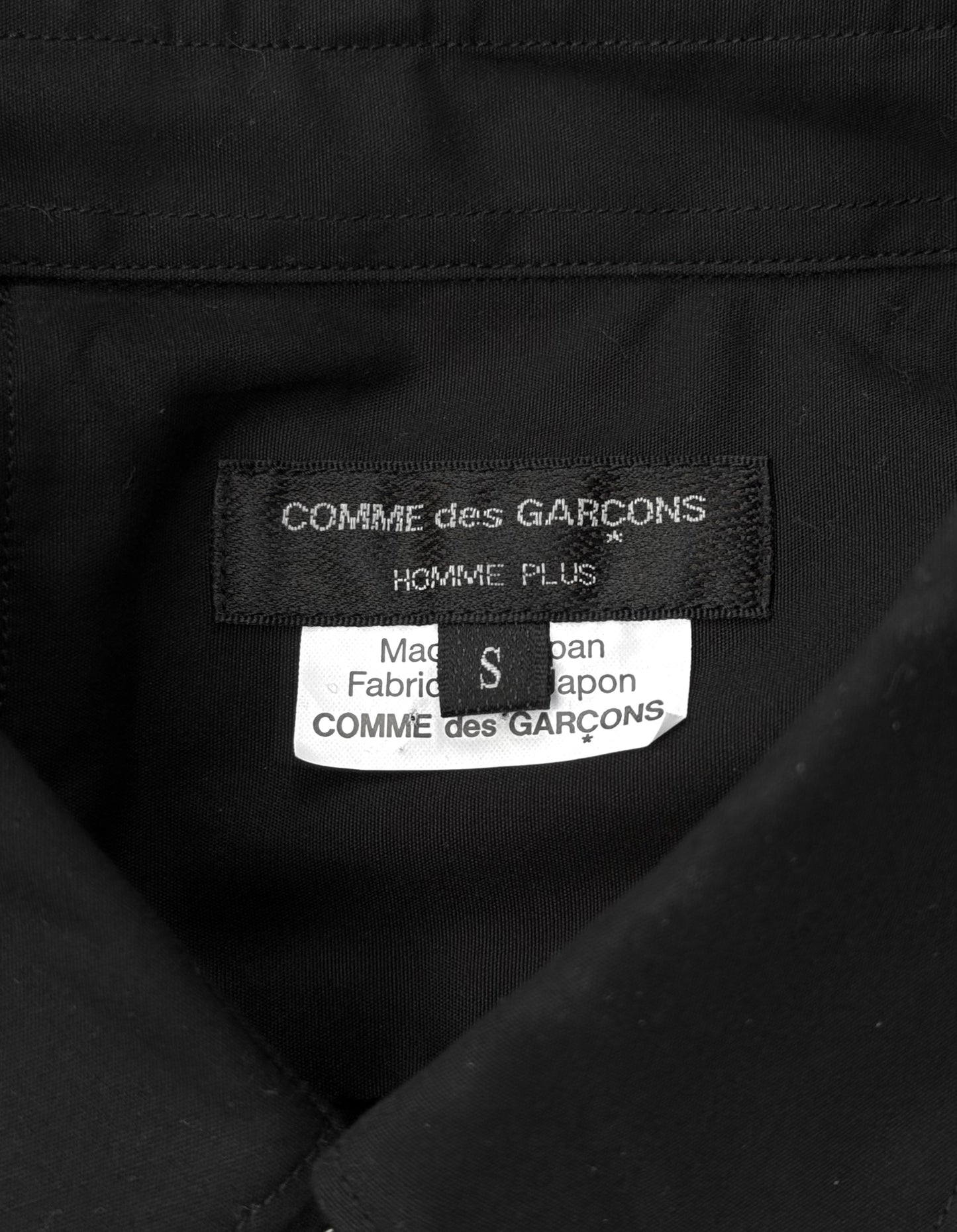 COMME des GARÇONS HOMME PLUS AW19 Asymmetric Double Layer Shirt