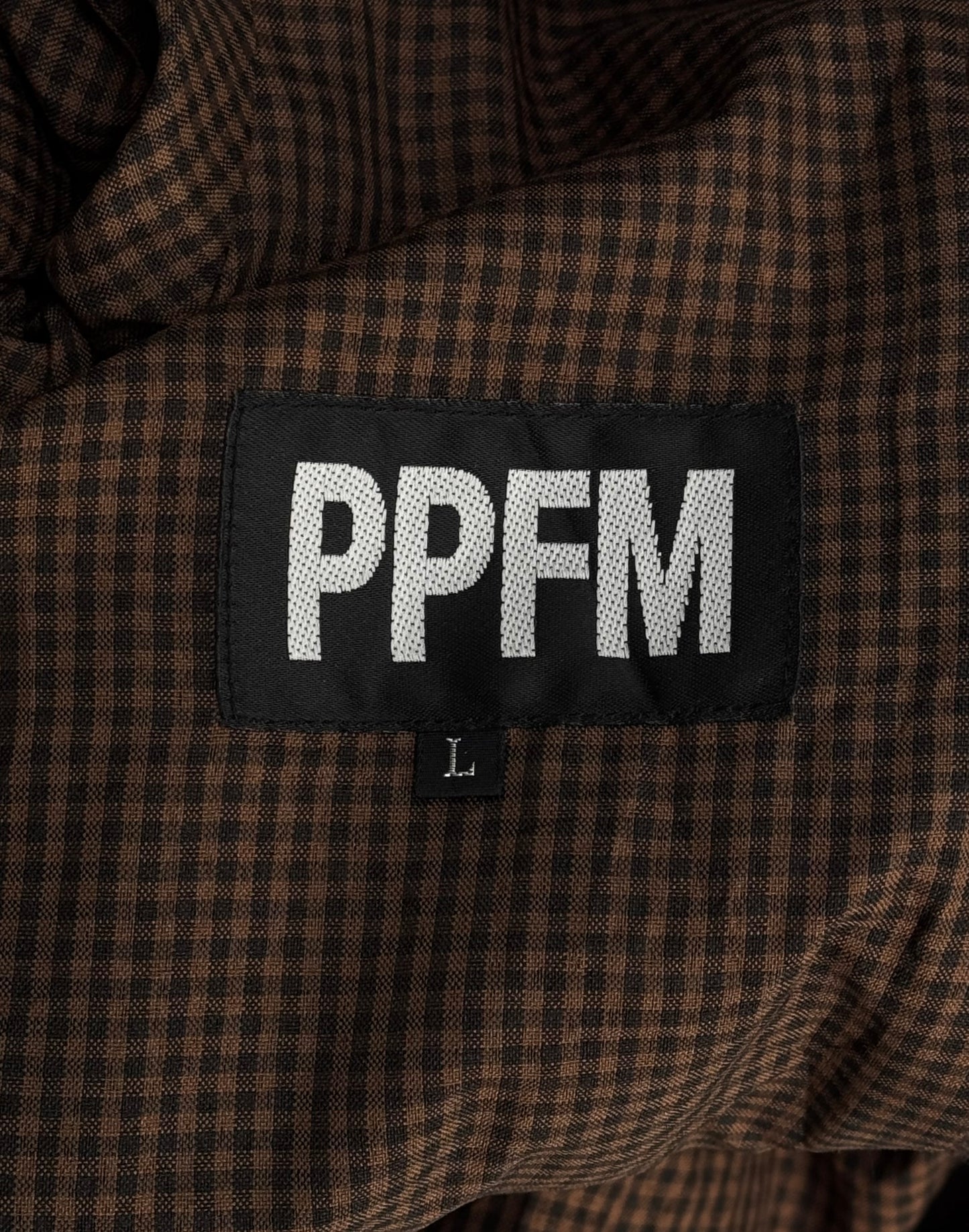 PPFM Early 00s Convertible ‘Napoleon’ Brown Military Zip-up Wool Jacket