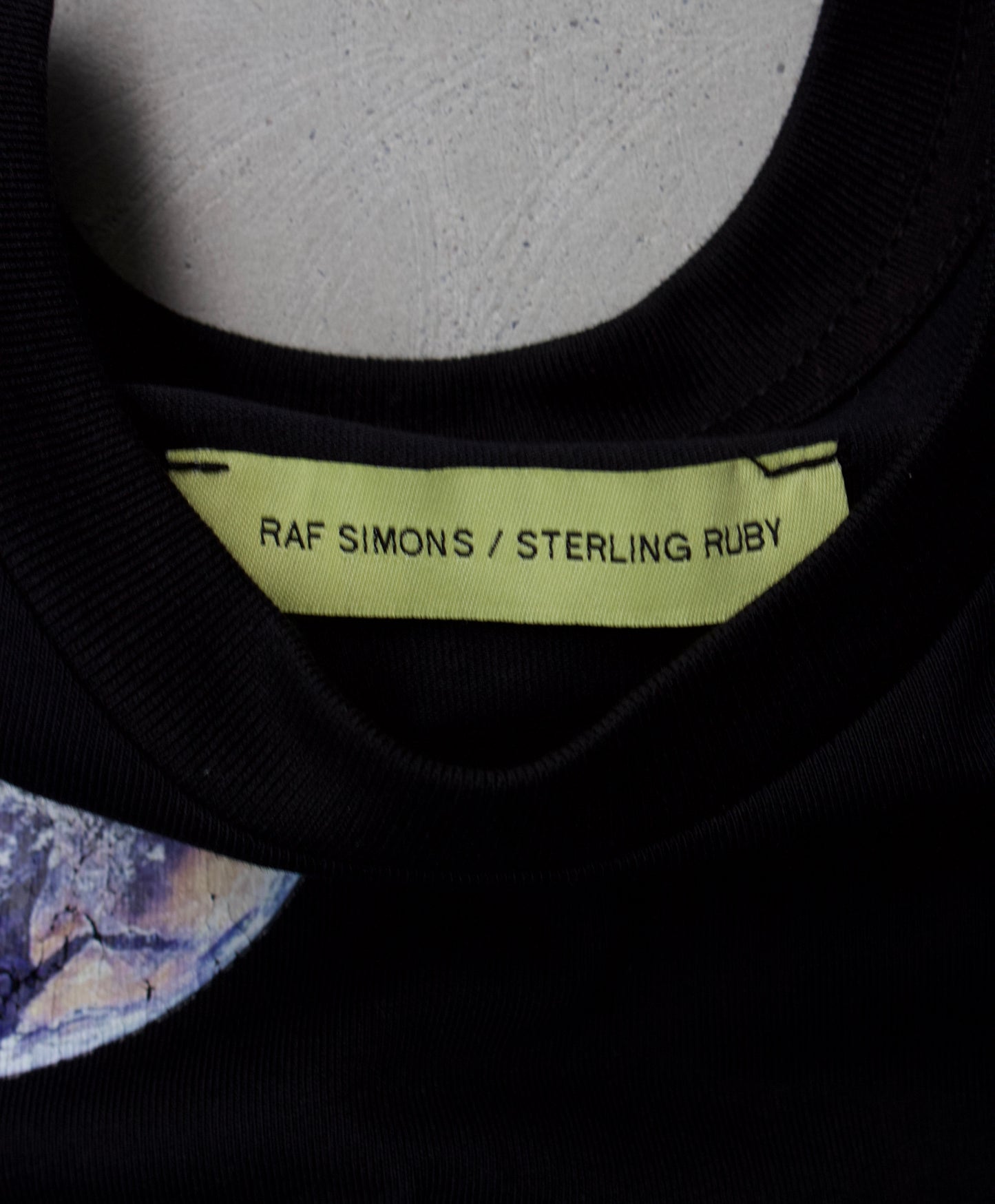 Raf Simons x Sterling Ruby AW14 “FATHERS” Graphic T-shirt