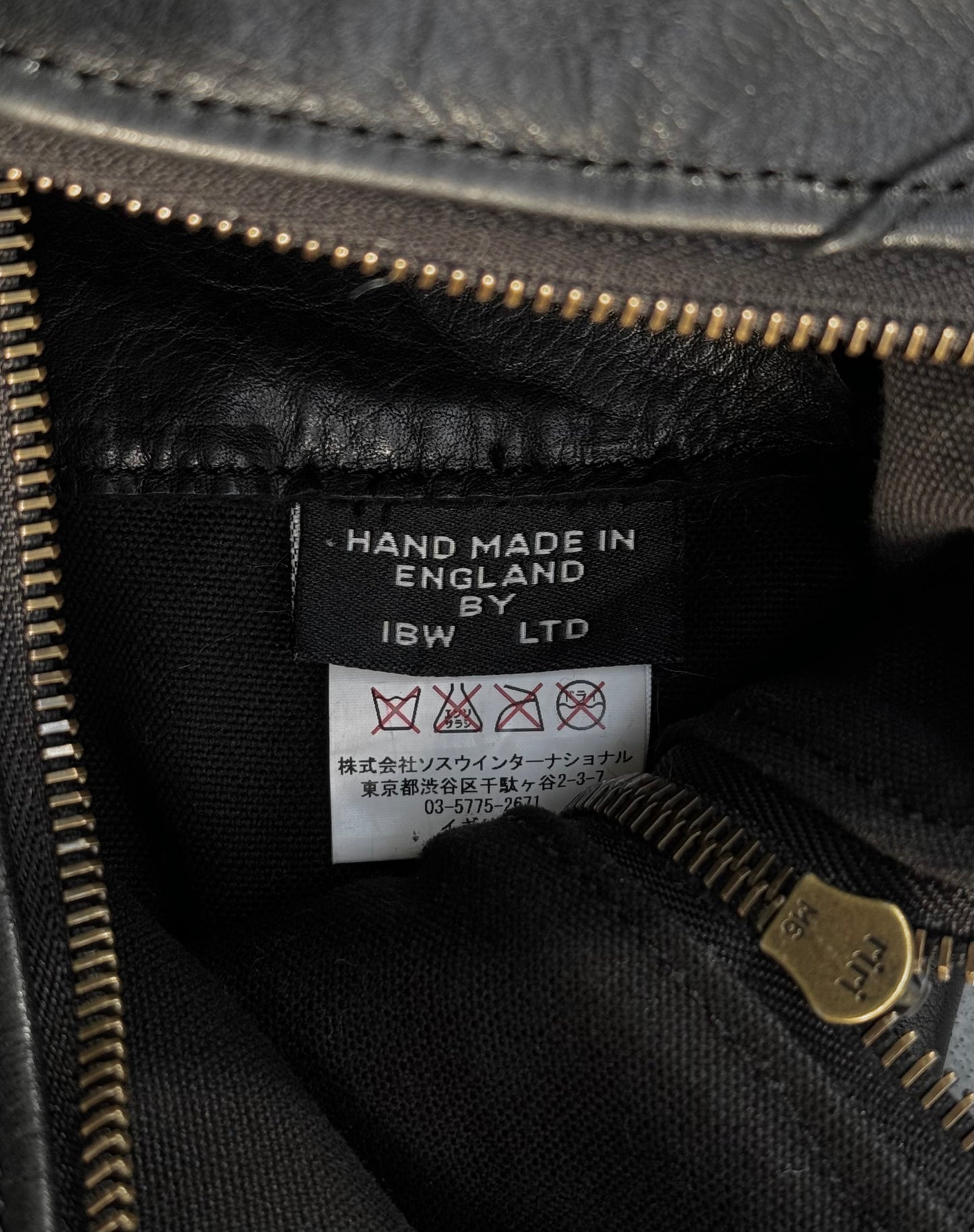 MiharaYasuhiro x Jas M.B SS09 ‘Boston’ Tornado Zip Black Cowhide Leather Duffle Bag