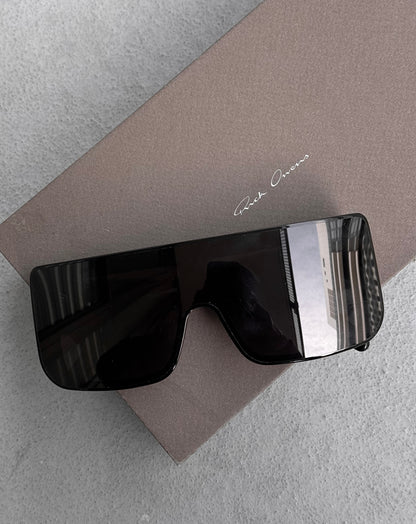 Rick Owens AW20 “PERFORMA” ‘Documenta’ Black Temple Sunglasses