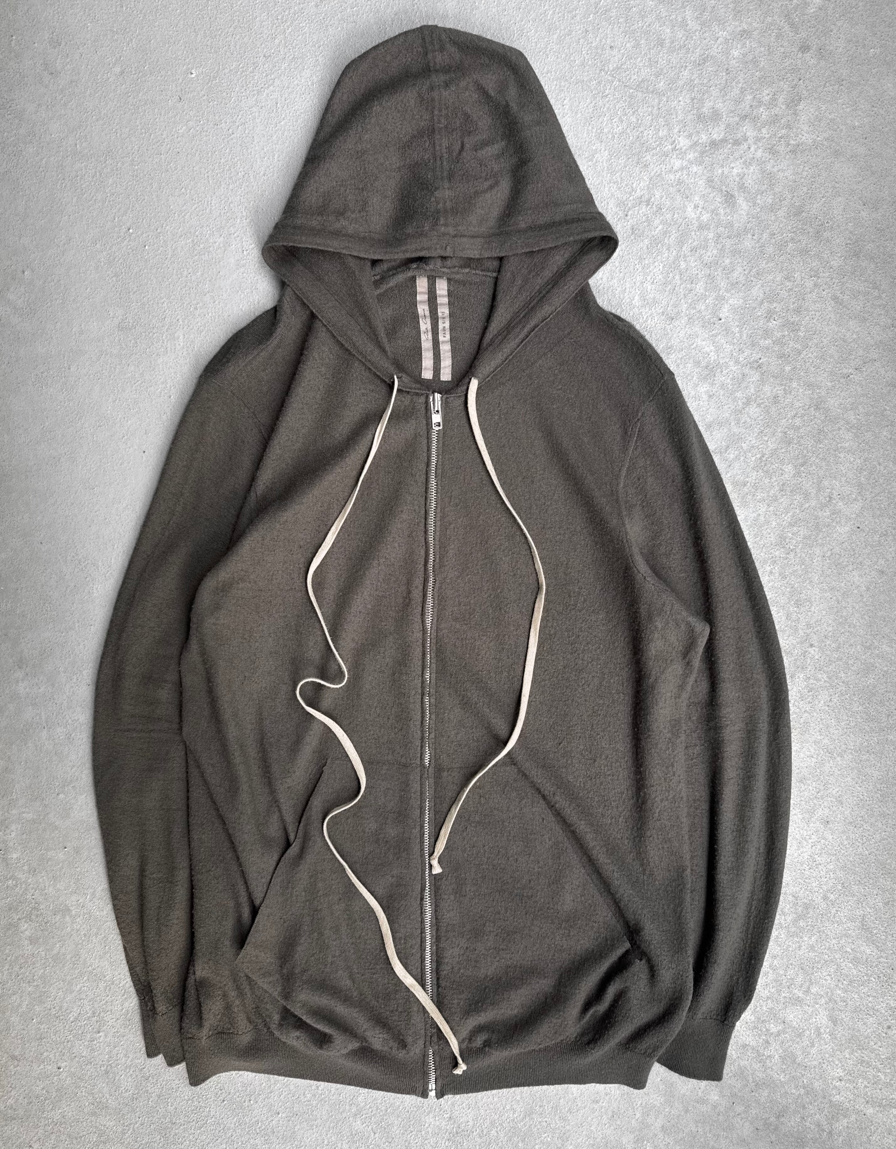Rick Owens SS15 FAUN Cashmere Hoodie XL | Dark Dust – DRIEW