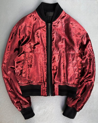 Haider Ackermann AW17 ‘Tiziano’ Velvet Bomber Jacket