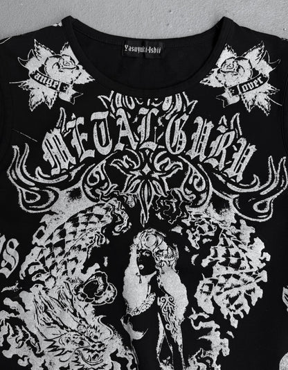 Yasuyuki Ishii Early 00s Tattoo ‘Rabbit Fighter’ Tank Top