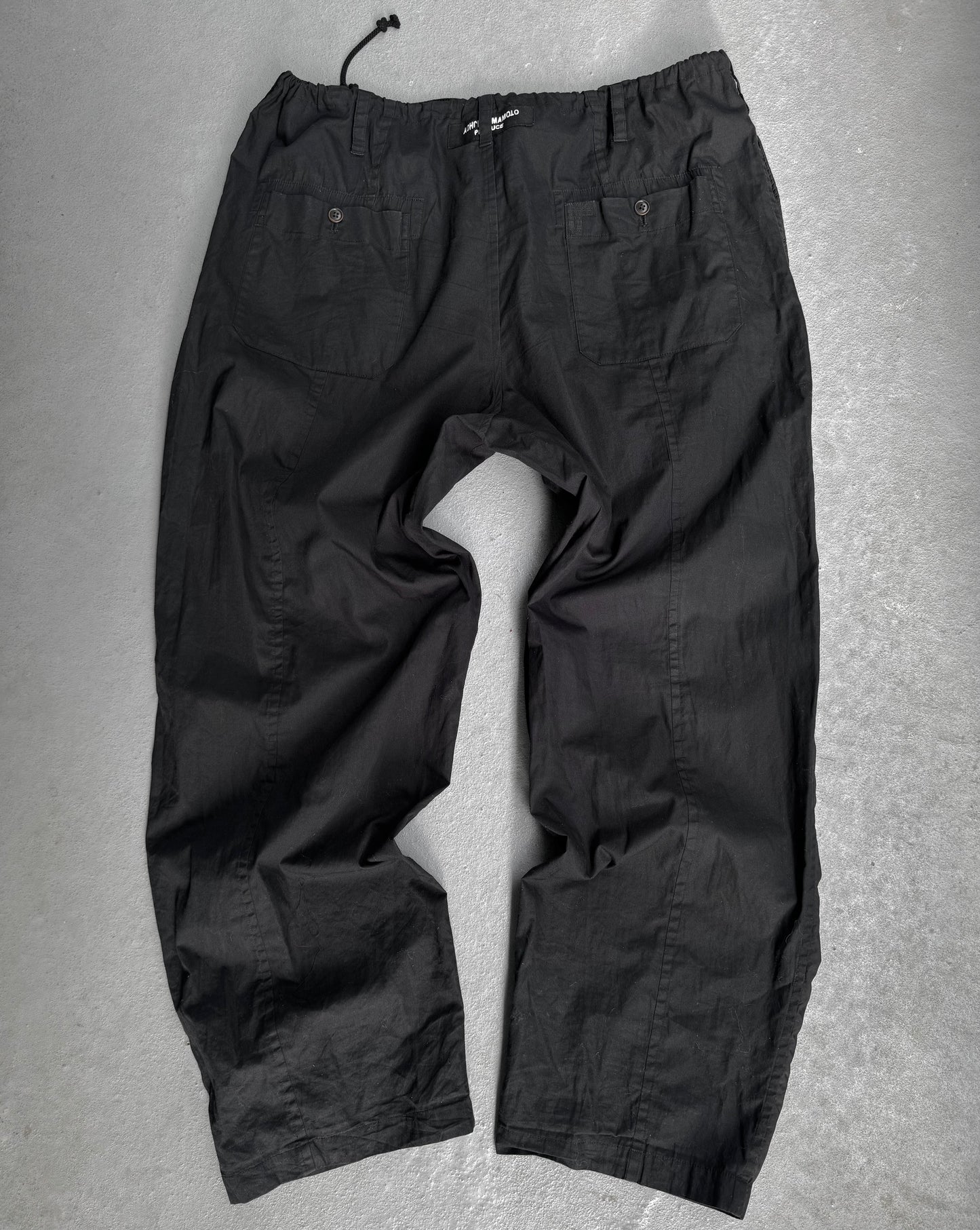 Yohji Yamamoto POUR HOMME SS17 Two-toned Front Panel Wide Pants