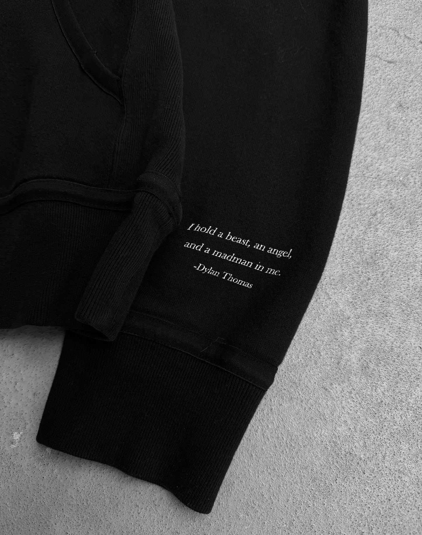UNDERCOVER SS20 ‘I Hold A Beast, An Angel and A Madman’ Pullover Hoodie