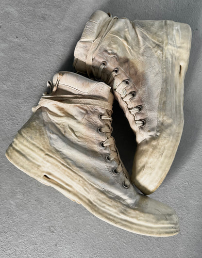 Carol Christian Poell ‘AM/2524 ROOMS-PTC/01’ Object-dyed Kangaroo Leather Drip Sneakers