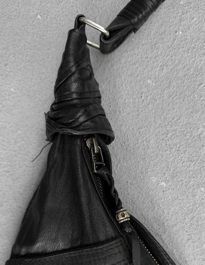 KMRii Early 00s Studded Leather Sling Bag