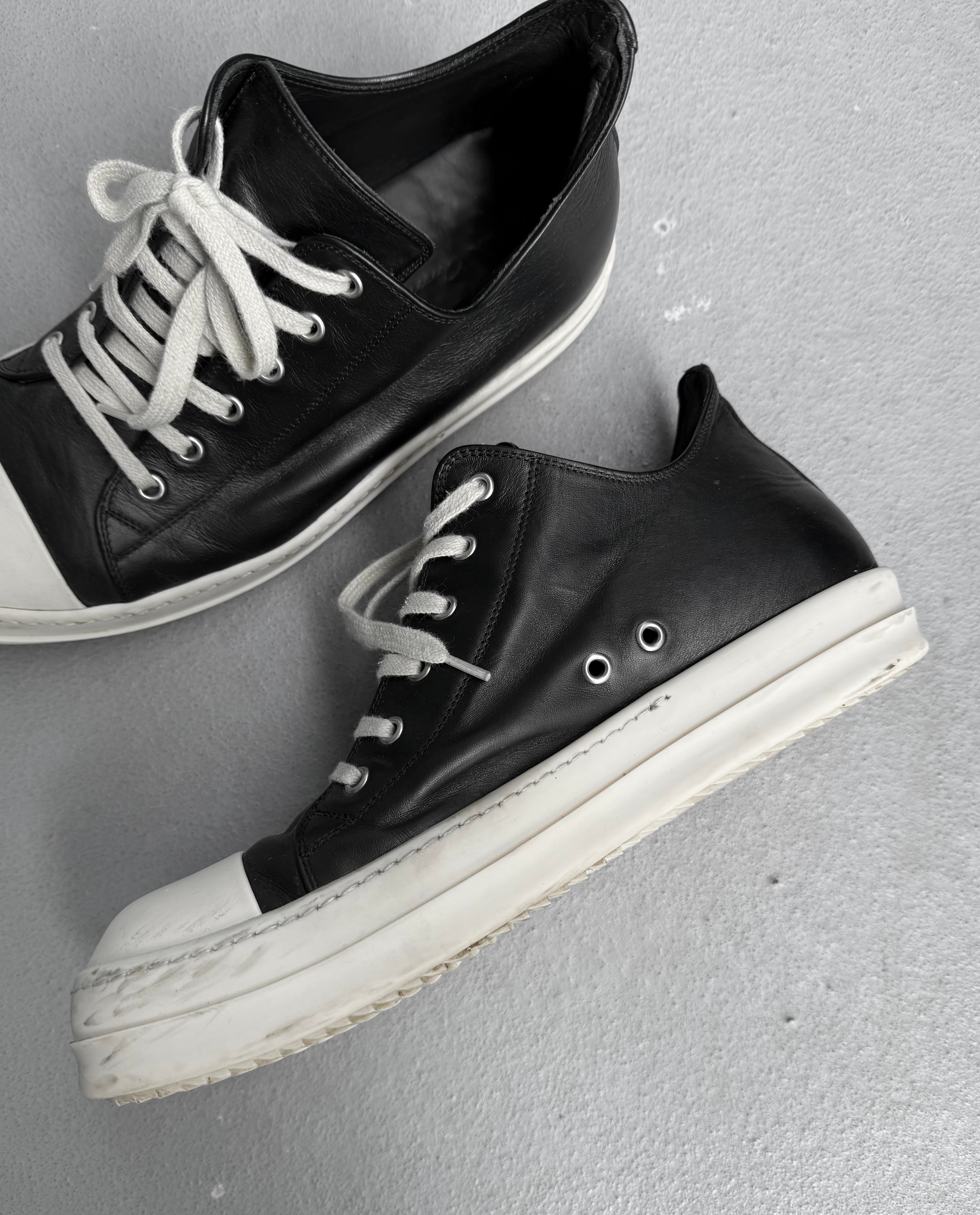 Rick Owens Ramones Low-Top Sneakers AW20 | Size 43.5 – DRIEW Rick Owens Ramones Low-Top Sneakers AW20 | Size 43.5 – DRIEW