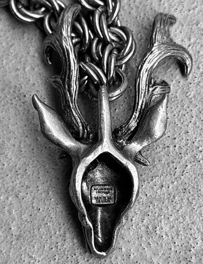 Number (N)ine x Magical Design AW08 “My Own Private Portland” 925 Silver Deer Necklace