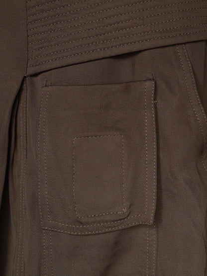 Rick Owens SS15 "FAUN" DARKDUST Drop-crotch Creatch Cargo Shorts