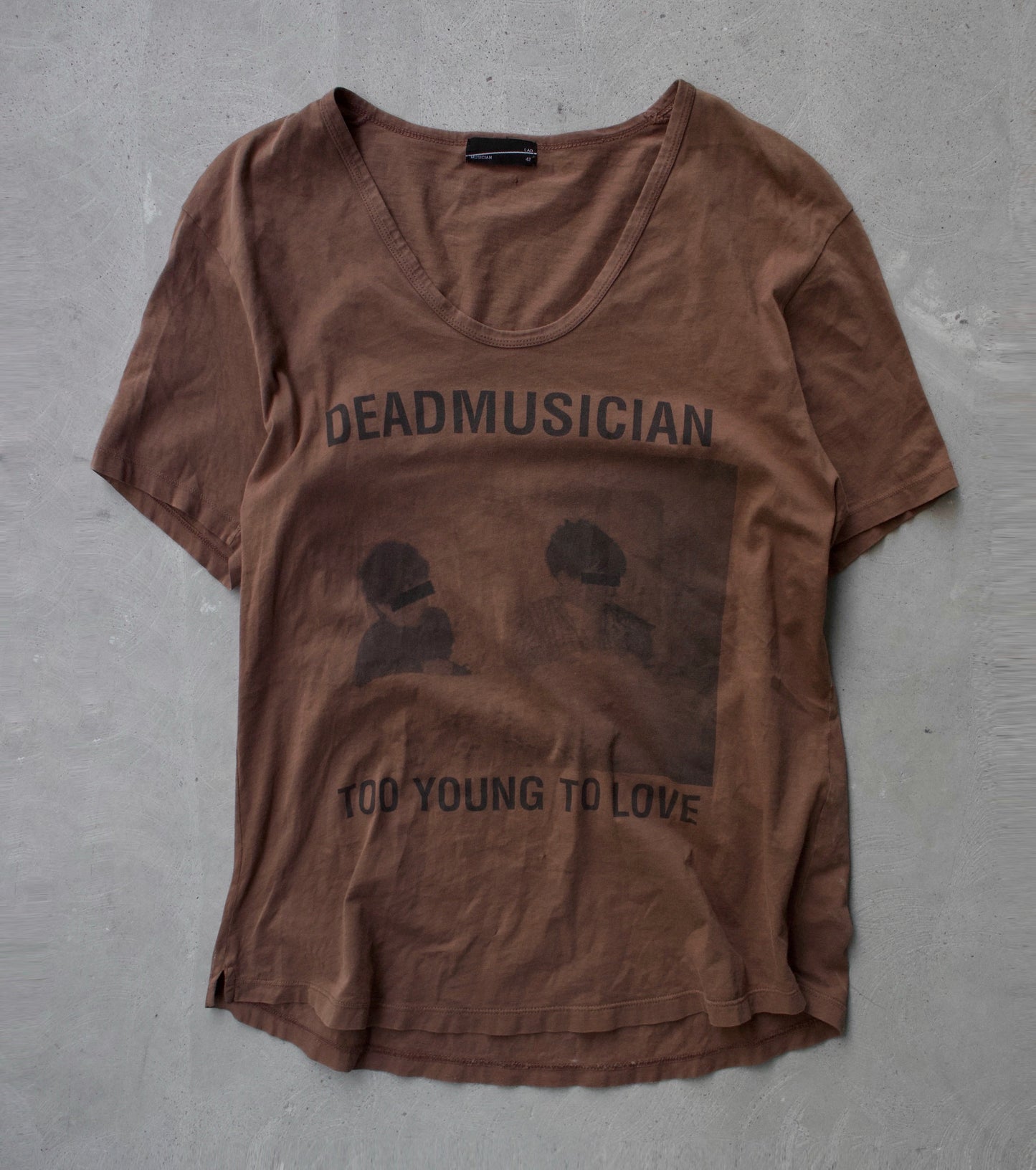 Lad Musician SS12 “DEADMUSICIAN” Graphic T-shirt