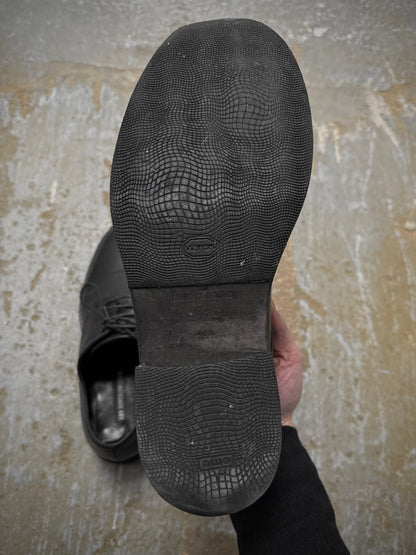 Ann Demeulemeester AW21 'Olivier' Cow Leather Derbies detail | DRIEW GARMENTS