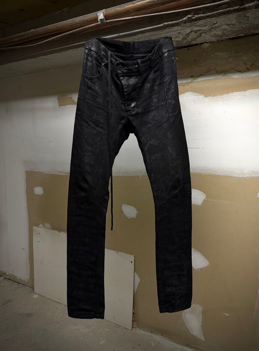 Boris Bidjan Saberi AW24 ‘P13 TF F1939’ Full Black Vinyl Coated Denim