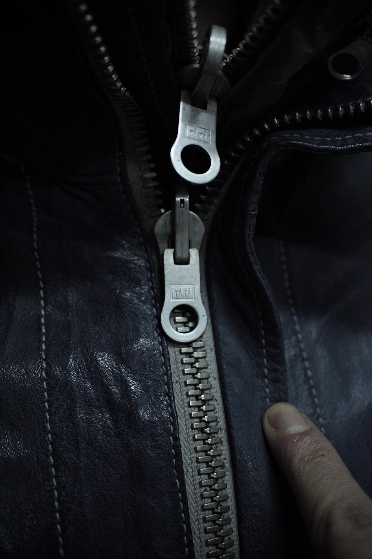 Carol Christian Poell 'LOM/2400 ROOLS-PTC/29' Reversible Object-dyed Kangaroo Leather Parachute Parka Jacket