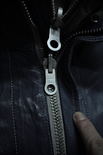 Carol Christian Poell 'LOM/2400 ROOLS-PTC/29' Reversible Object-dyed Kangaroo Leather Parachute Parka Jacket