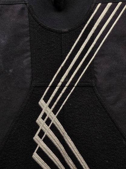 Rick Owens AW15 "SPHINX" Geopatch Mock Neck Tunic