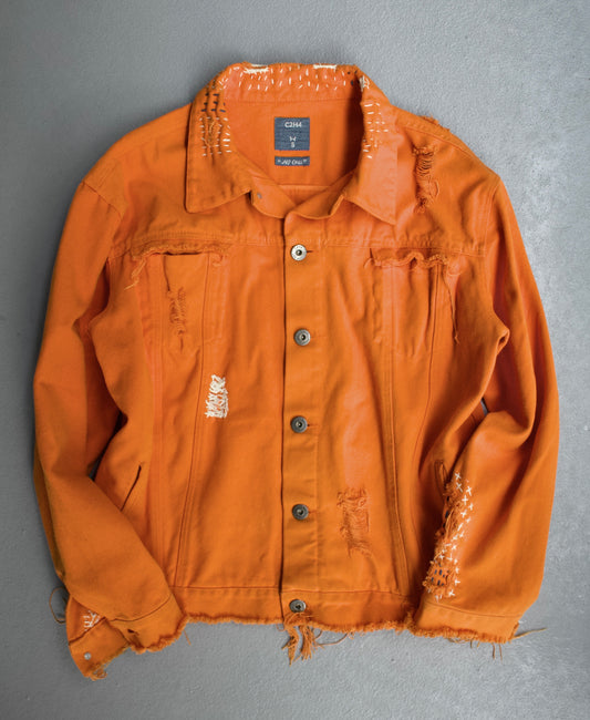 C2H4 AW16 Sashiko Repair-Stitched Jacket