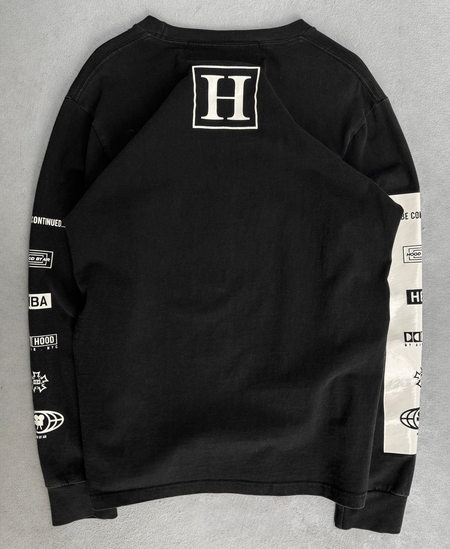 Hood By Air SS14 ‘Aphex Twin’ Graphic Long-sleeve