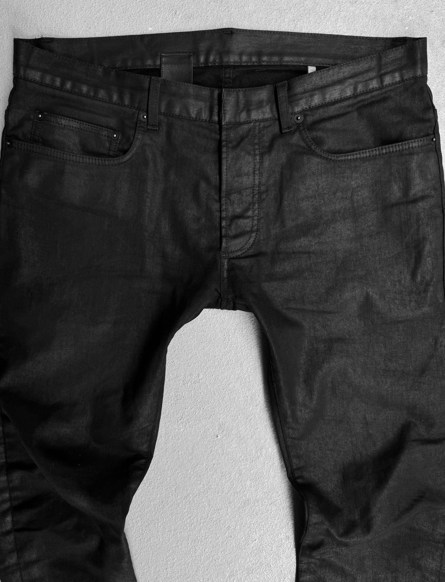 DIOR HOMME by Kris Van Assche AW13 Waxed Skinny Denim