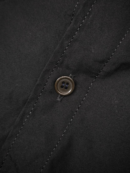 Yohji Yamamoto POUR HOMME SS25 Classic Oversized Shirt detail | DRIEW GARMENTS