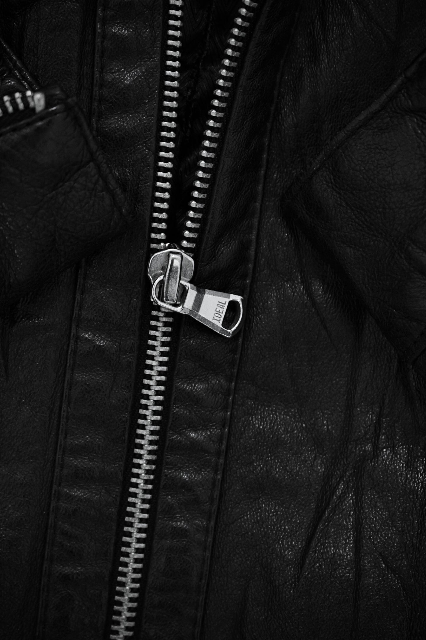 Jackrose Early 00s Pigskin Leather Rider Jacket detail | DRIEW GARMENTS
