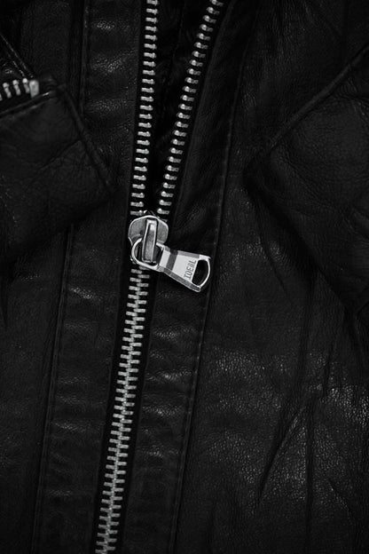 Jackrose Early 00s Pigskin Leather Rider Jacket detail | DRIEW GARMENTS