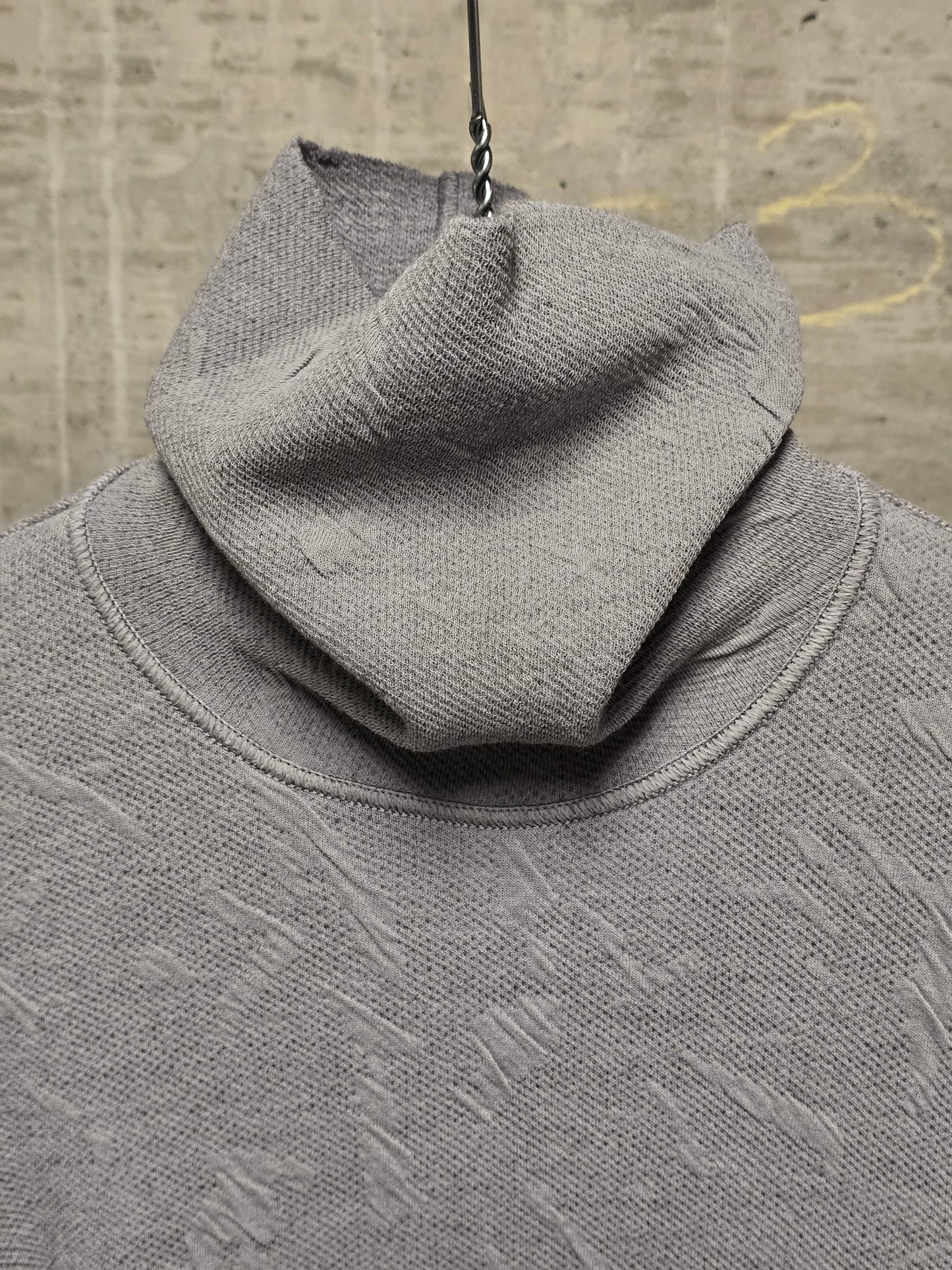 DEEPTI Collection °016-017 'K-075 RIFT-35/33 Reversible Knitted Longsleeve High Neck