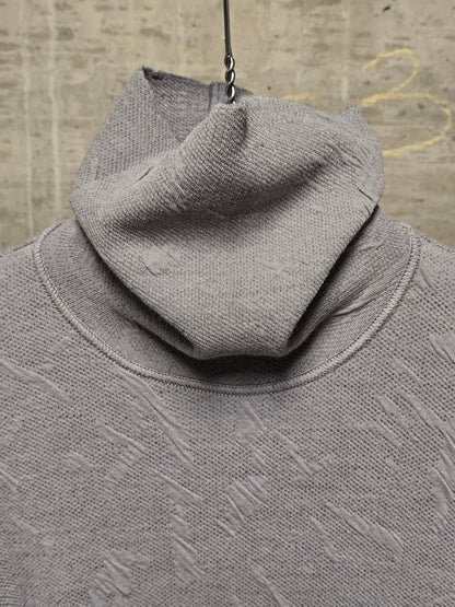 DEEPTI Collection °016-017 'K-075 RIFT-35/33 Reversible Knitted Longsleeve High Neck