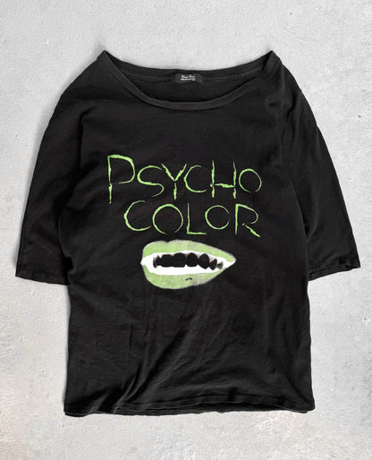 UNDERCOVER AW12 “Psychocolor” Fangs Graphic Raglan Shirt