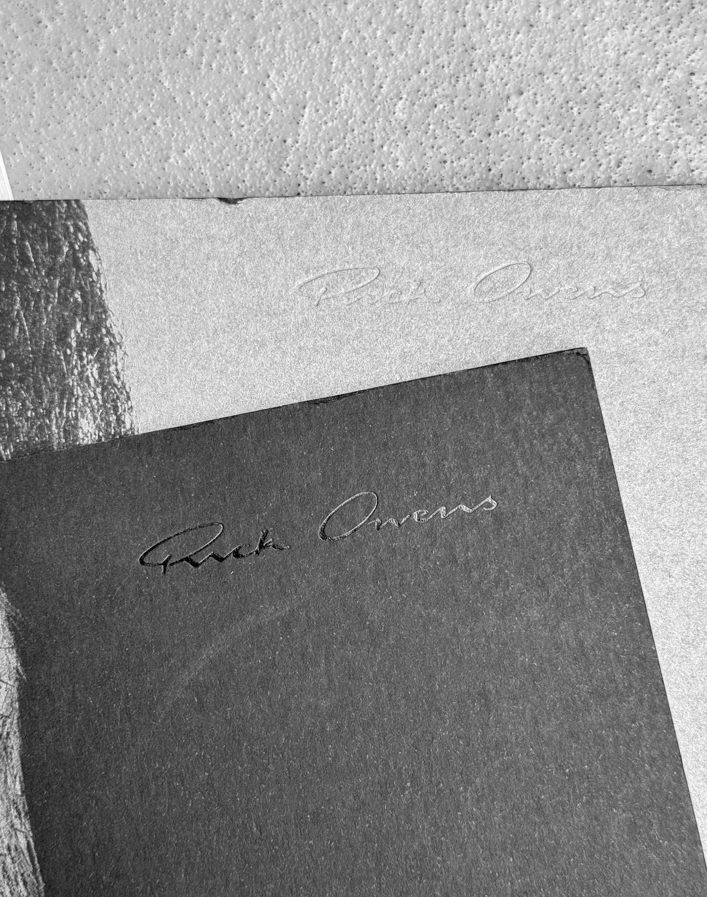 Rick Owens SS17-AW17 Coffee Table Menswear & Womenswear Look Book