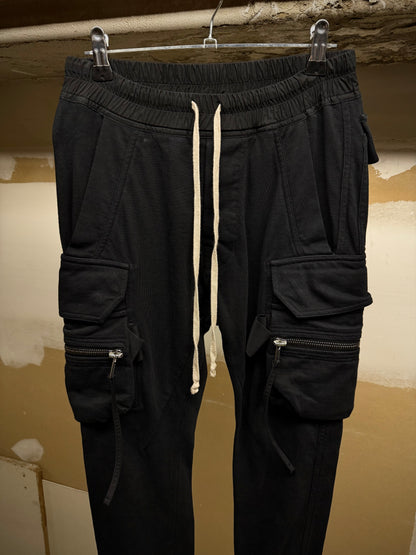 Rick Owens SS17 "WALRUS" Cotton Jersey Cargo Joggers detail | DRIEW GARMENTS