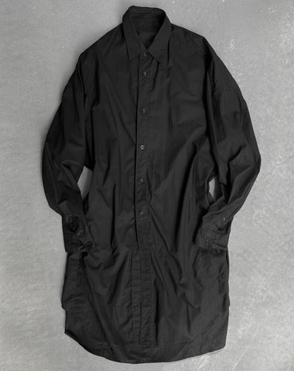 Julius_7 SS19 “BEELZEBUB;” Oversized Graphic Button-up Shirt
