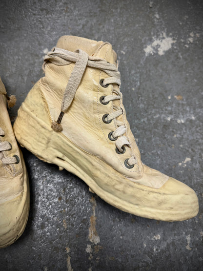 Carol Christian Poell ‘AM/2524 ROOMS-PTC/01’ Object-dyed Kangaroo Leather Drip Sneakers (39) detail | DRIEW GARMENTS