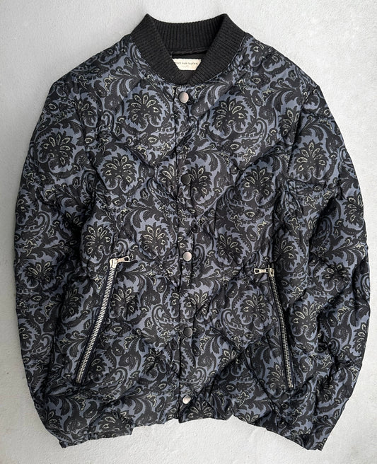 Dries Van Noten AW13 Paisley Down Puffer Bomber Jacket