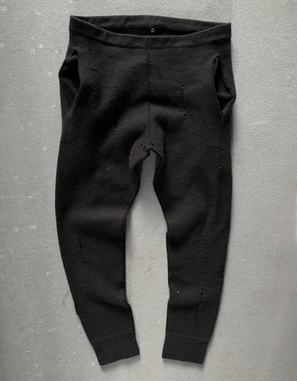 Label Under Construction ‘40YMPN74’ Distressed Lunar Cashmere Joggers