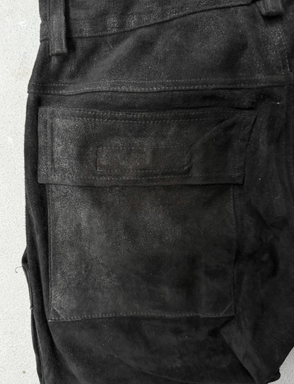 Rick Owens DRKSHDW SS15 “FAUN” Blistered Lambskin Leather Memphis Pants