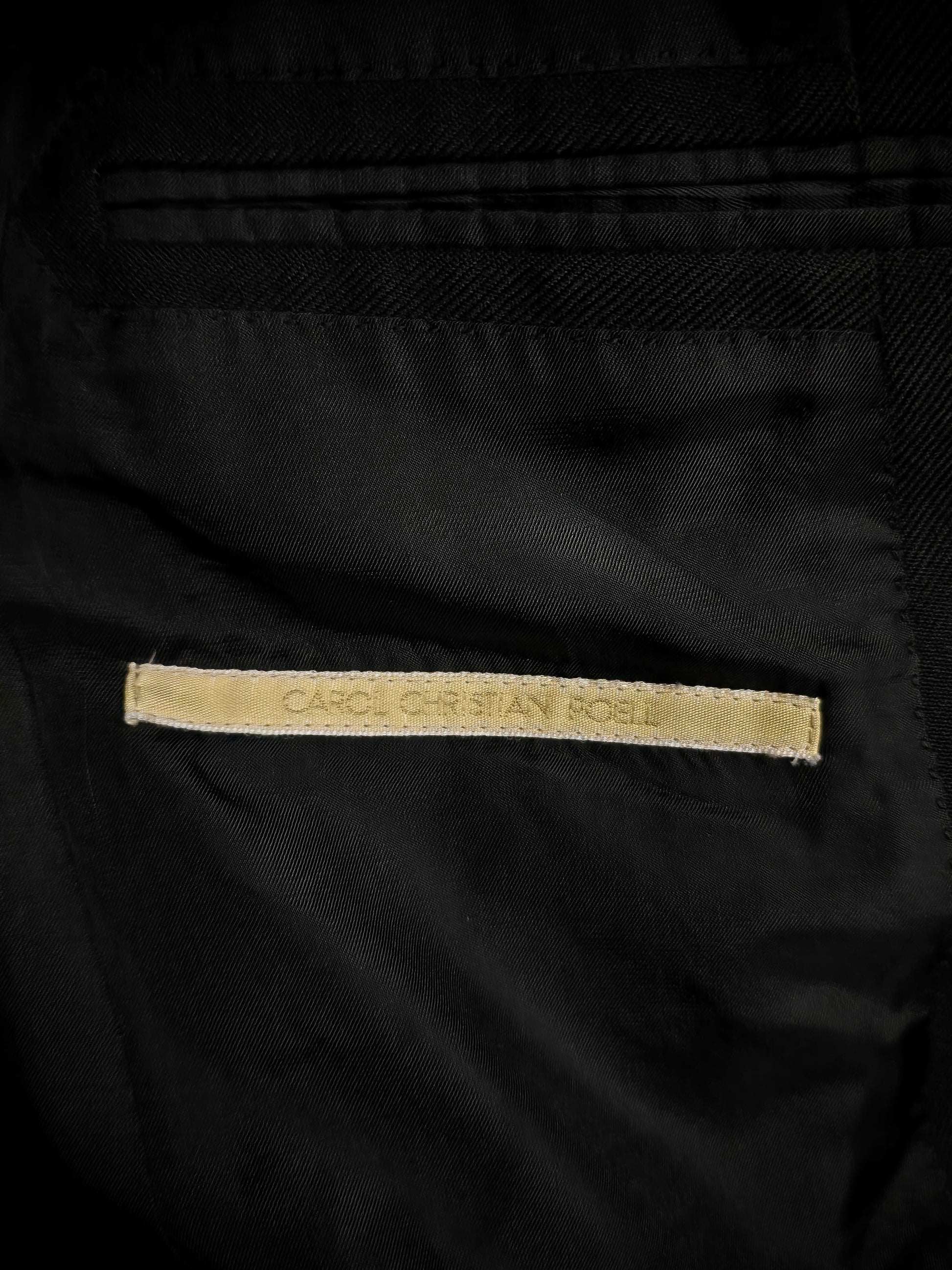 Carol Christian Poell AW96-97 Classic Notched Lapel Blazer detail | DRIEW GARMENTS